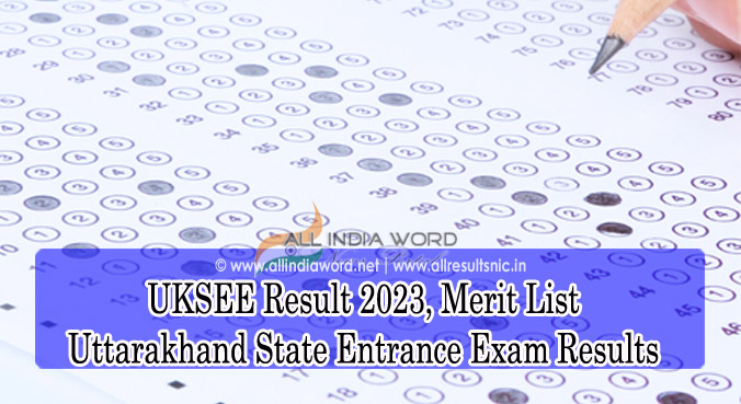UKSEE Result 2023 Online Uttarakhand