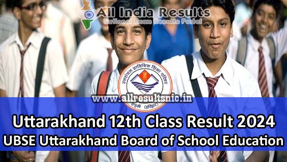 UBSE 12th Class Results 2024